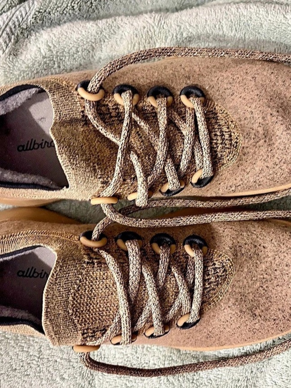 Allbirds Wool Dasher Mizzle Women Brown Sneakers US 9